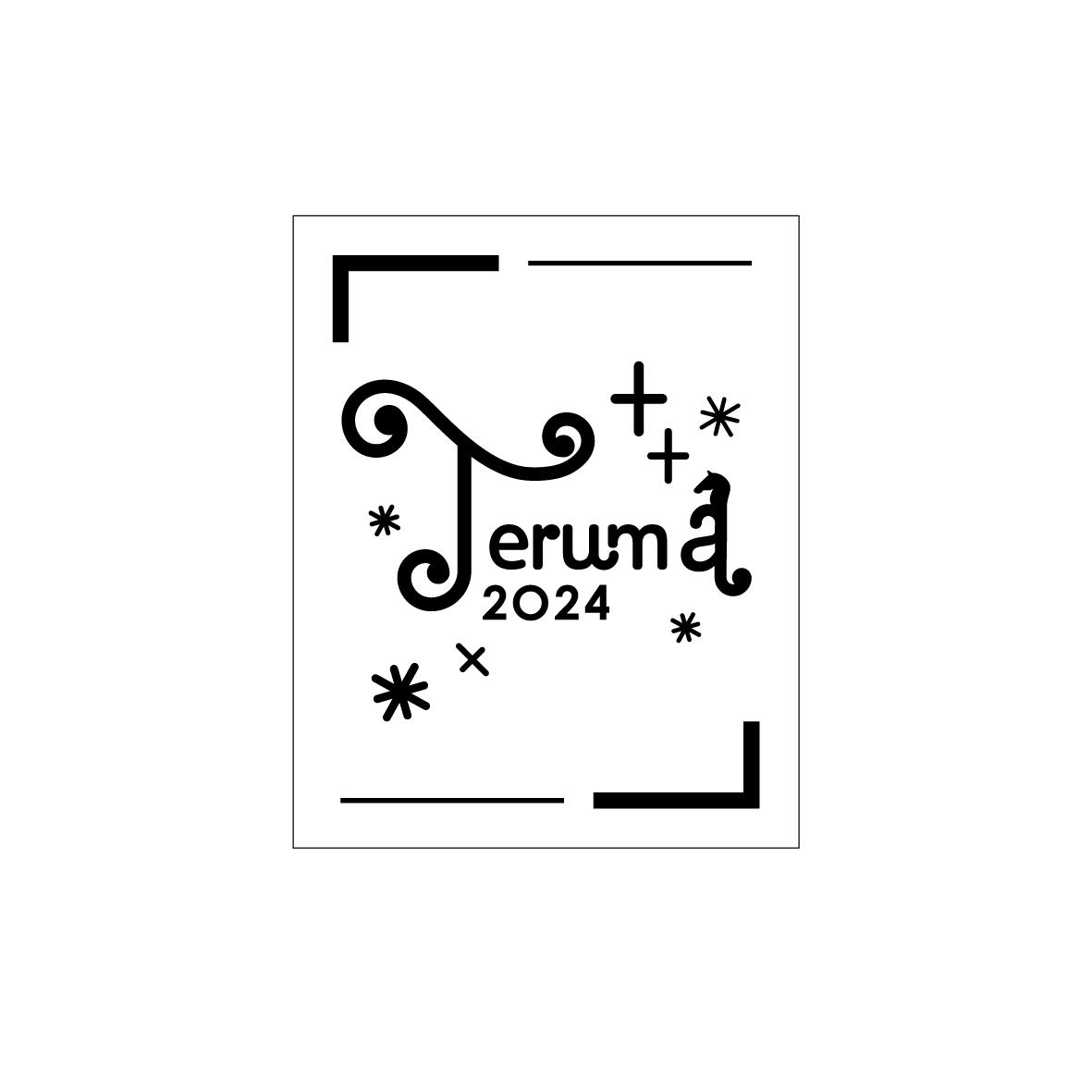 【TERUMA Christmas Event 2024】パーカー・黒（M/L/XL）