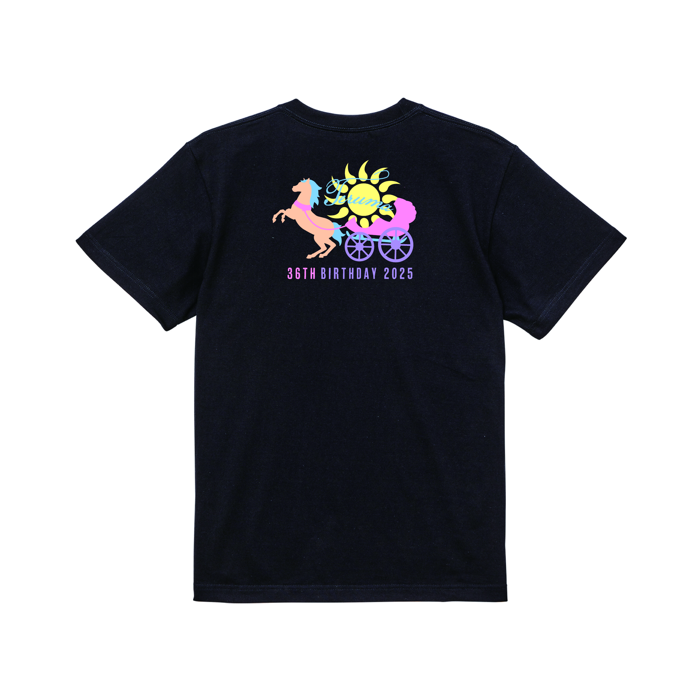 【輝馬 36th Birthday Event】Tシャツ（ブラック）