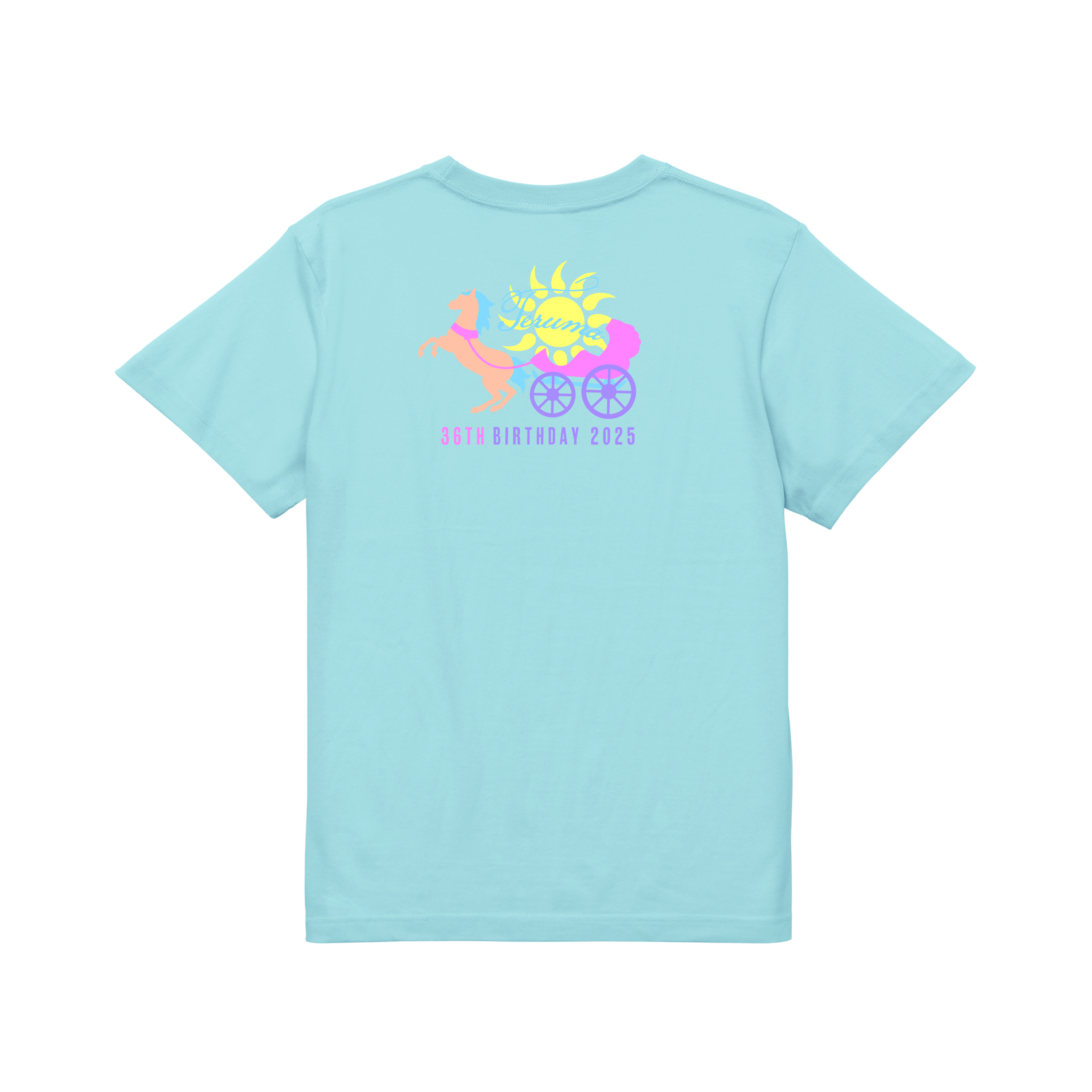 【輝馬 36th Birthday Event】Tシャツ（ライトブルー）